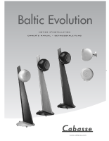 Cabasse BALTIC-EVOLUTION - Owners Manual 